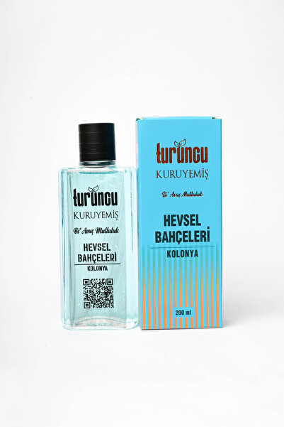 Turuncu Kuruyemiş Hevsel Bahçeleri Kolonya 200 ml
