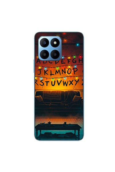 OEM Θήκη συμβατή με Honor 70 Lite από σιλικόνη gel TPU, σχέδιο Stranger Thing...