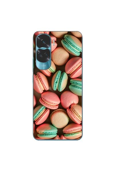 OEM Husa compatibila cu Honor 90 Lite 5G Silicon Gel Tpu Model Tasty Macarons