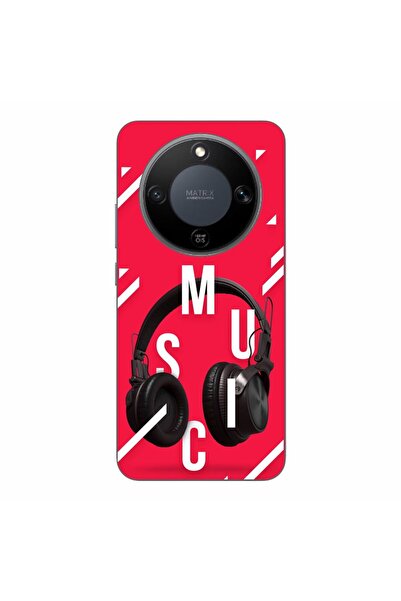OEM Husa compatibila cu Honor Magic8 Lite Silicon Gel Tpu Model Music Headphones