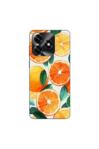 OEM Husa compatibila cu Honor X5c Plus Silicon Gel Tpu Model Oranges