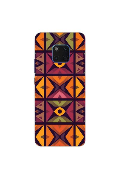 OEM Husa compatibila cu Huawei Mate 20 Pro Silicon Gel Tpu Model Tribal Retro...