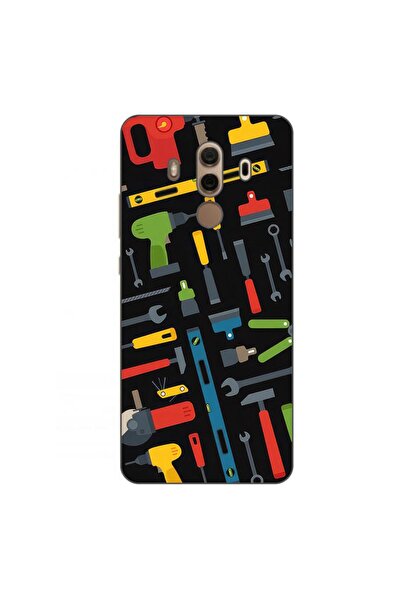 OEM Husa compatibila cu Huawei Mate 10 Pro Silicon Gel Tpu Model Unelte Pattern