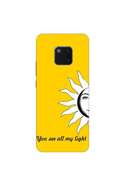 OEM Husa compatibila cu Huawei Mate 20 Pro Silicon Gel Tpu Model Cupluri Soarele