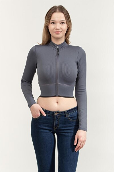 Calvin Klein Kadın Mont Mavi