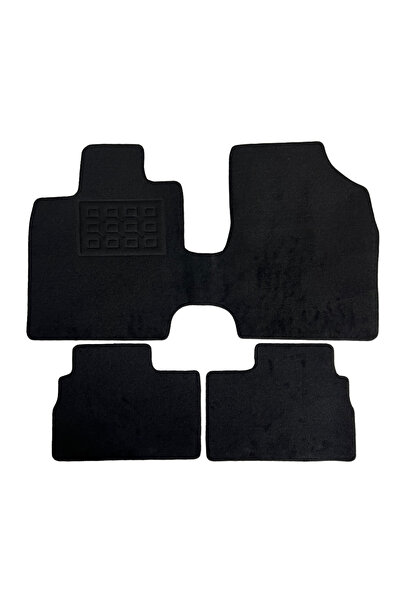 RapidAuto Set covorase auto mocheta Leapmotor T03 2024→, Negru, 3 buc.