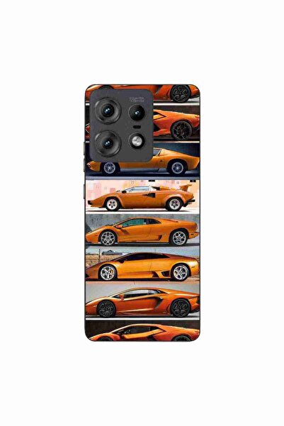 OEM Husa compatibila cu Motorola Edge 50 Pro Silicon Gel Tpu Model Masini Lam...