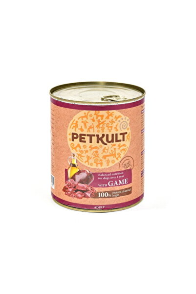 PetKult Hrana umeda pentru caini Adult cu vanat 800 g