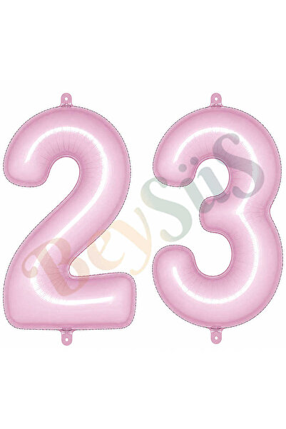 BeySüS 23 Foil Balloons in Pink Color (76 cm)