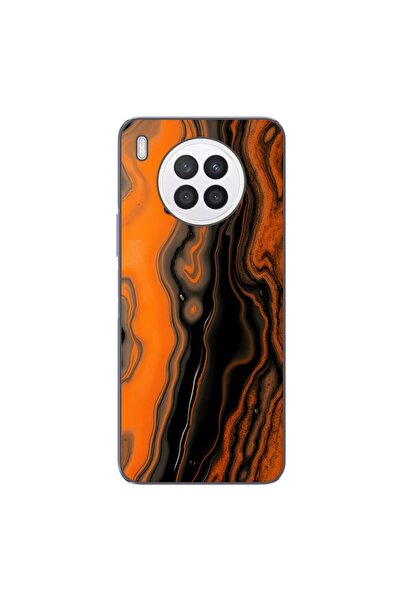OEM Θήκη συμβατή με Huawei Nova 8i, από σιλικόνη gel TPU, με μεταλλικό σχέδιο...