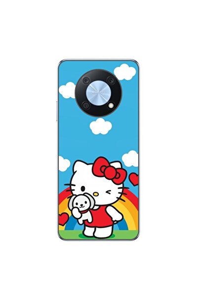 OEM Husa compatibila cu Huawei Nova Y90 Silicon Gel Tpu Model Hello Kitty Rai...