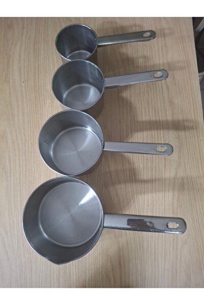 wei Set 2 Craticioare Inox 1,5L si 1L gradate + 2 Ibrice Inox gradate de 800 ...