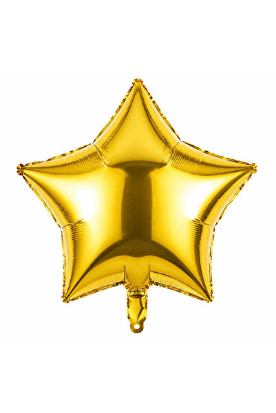 BeySüS Star Foil Balloon Gold (18 Inches)