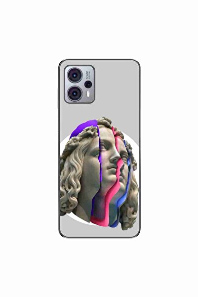 OEM Husa compatibila cu Motorola Moto G13 Silicon Gel Tpu Model Neon Ruins