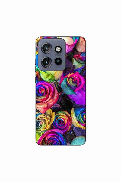 OEM Husa compatibila cu Motorola Edge 50 Neo Silicon Gel Tpu Model Trandafiri...
