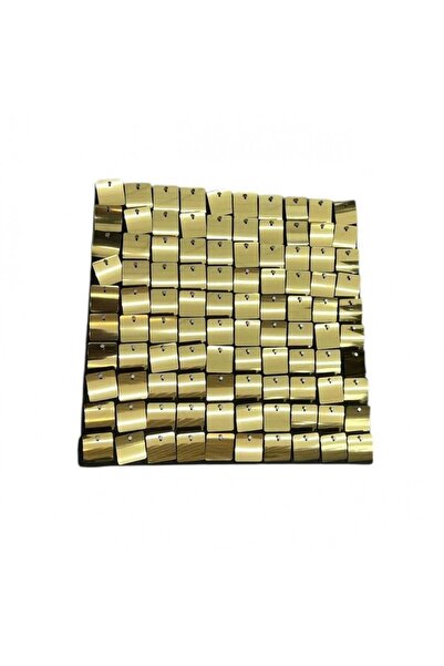 OEM Plastic Panel Background Decor 30cm x 30cm Gold P2050