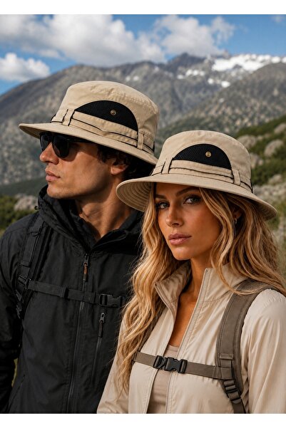 GlassySKY Luxury Safari Style Mesh Breathable Unisex Women/Men Hat