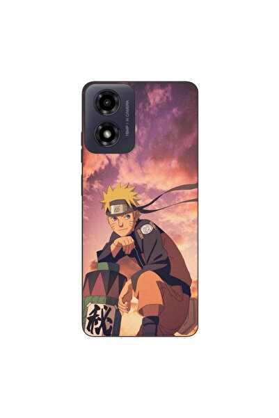 OEM Θήκη συμβατή με Motorola Moto G04 από σιλικόνη gel TPU με σχέδιο Naruto σ...