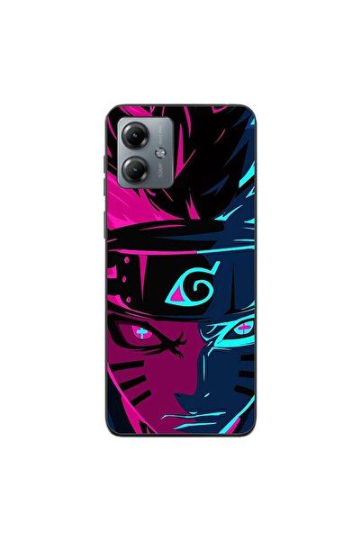 OEM Husa compatibila cu Motorola Moto G14 Silicon Gel Tpu Model Naruto Purple...