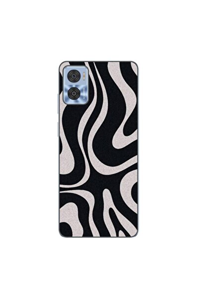OEM Husa compatibila cu Motorola Moto E22, E22i Silicon Gel Tpu Model Monochr...