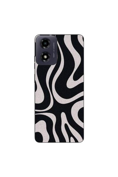 OEM Husa compatibila cu Motorola Moto G04 Silicon Gel Tpu Model Monochrome Hy...