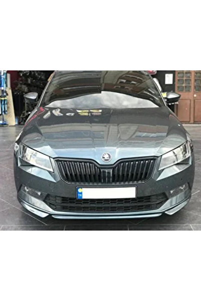 DEMİRTUNİNG Skoda Superb 2015+ Ön Ek Ön Karlık Bodykit Boyasız (Plastik)