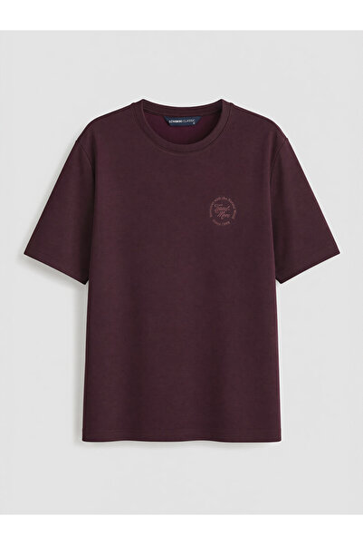LC Waikiki Esvab • Modern & Distinctive Zero Roba Collar Printed Men's T-Shirt