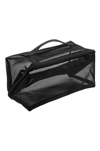 OEM Portfard de Vară Negru, plasă, Cu Fermoar, Cu Mâner, Organizator Cosmetic...