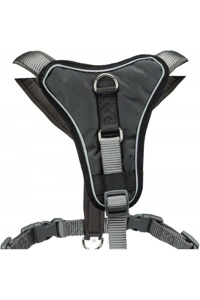 Trixie Dog Premium Chest Harness S 42-50 cm 15 mm Gray