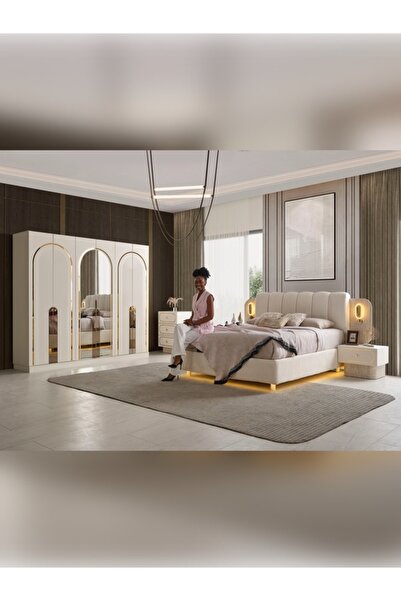 %100 MDF PALMA YATAK ODASI