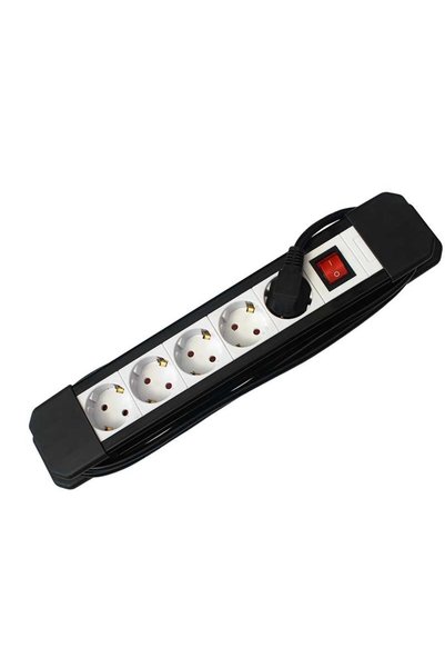 ALIEN Prelungitor 5 prize 1.5 m 3 x 1.5 mm² cu întrerupător HQ