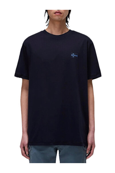 Napapijri Ανδρικό S-Sorano T-shirt Navy Μπλε NP0A4IEH-1761