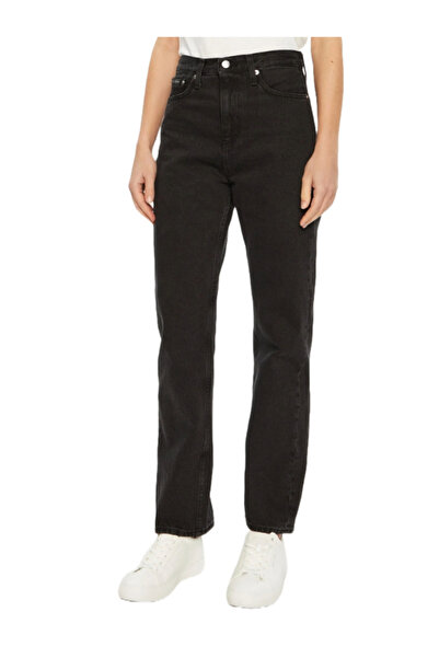 Calvin Klein Γυναικείο High Rise Straight Τζιν Γκρι J20J224505-1BY
