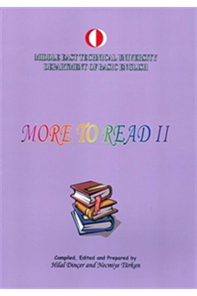 ODTÜ Yayıncılık ODTÜ More To Read II (İkinci Kitap)