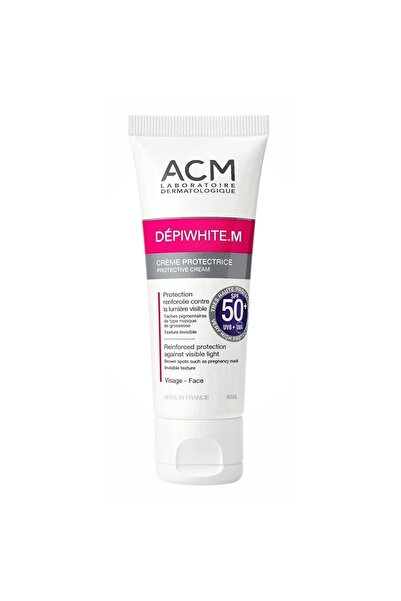 ACM Depiwhite M Αντηλιακή Κρέμα Προσώπου SPF50+ 40ml – Με Χρώμα & Προστασία α...