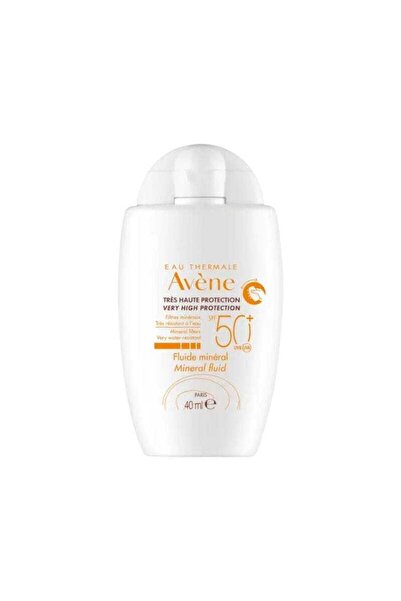 Avene Avène Mineral Fluid SPF50 40ml – Αντηλιακό Προσώπου με 100% Ορυκτά Φίλτ...