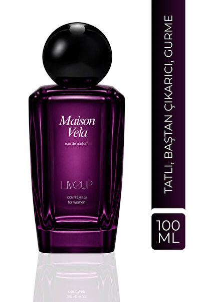 Liveup Niche Serisi Maison Vela Kadın Parfümü 100ml | Tatlı, Baştan Çıkarıcı,...