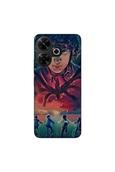 OEM Θήκη συμβατή με Xiaomi Redmi 13 4G Σιλικόνης TPU με σχέδιο Stranger Thing...