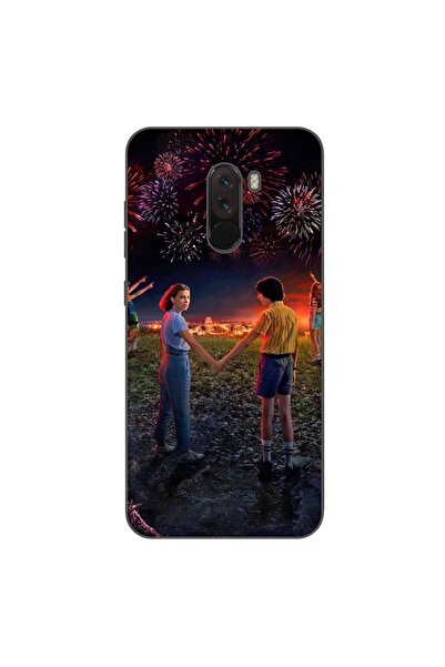 OEM Θήκη συμβατή με Xiaomi Pocophone F1 Σιλικόνης TPU με σχέδιο Stranger Thin...
