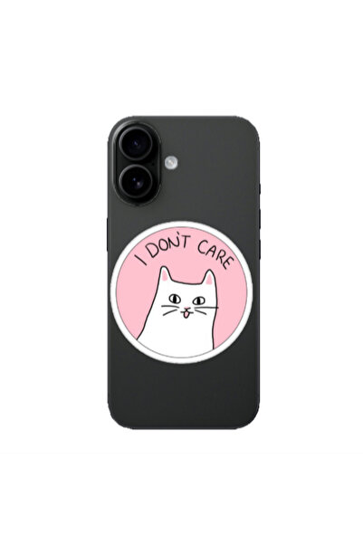 Other Apple Iphone 16 plus I dont Care Transparent Silicone TPU Θήκη