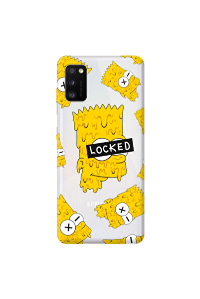 Other Samsung A41 Bart Simpson Transparent Silicone TPU Θήκη