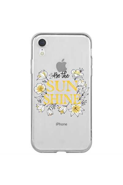 Other Apple iPhone Xr Sun Shine Transparent Silicone TPU Θήκη