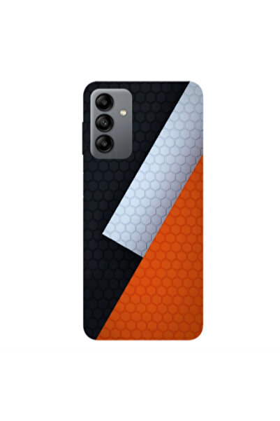 Other Samsung A13 5G Coated hexagon Transparent Silicone TPU Θήκη