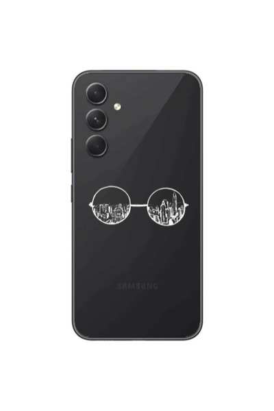 Other Samsung Galaxy A25 Sunglasses Transparent Silicone TPU Θήκη