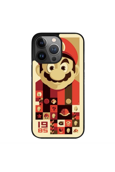 Other Apple iPhone 11 Pro Max Super mario Black Glossy Θήκη