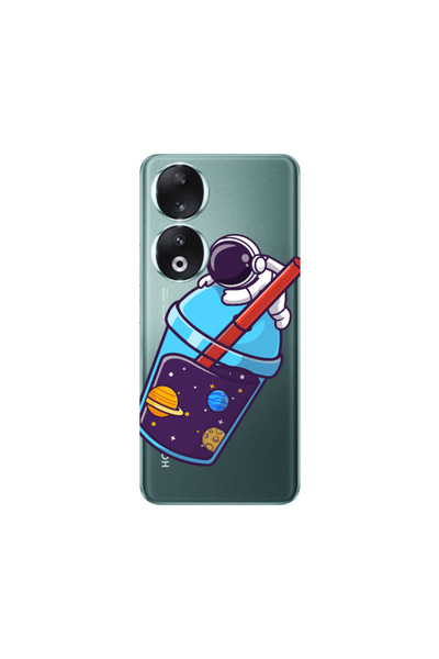Other Honor 90 5G Longing in space Transparent Silicone TPU Θήκη