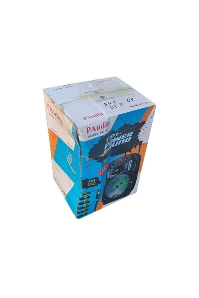 ALIEN Active speaker 12 inch USB/SD/FM/BT/ACCU PAudio deformed packaging
