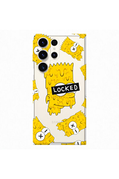 Other Samsung S24 Ultra Bart Simpson Transparent Silicone TPU Θήκη
