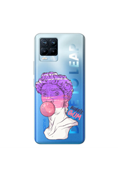 Other Realme 8 Pro Pin Bubble Transparent Silicone TPU Θήκη