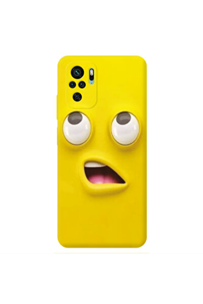 Other Xiaomi Redmi Note 10S Confused face Transparent Silicone TPU Θήκη